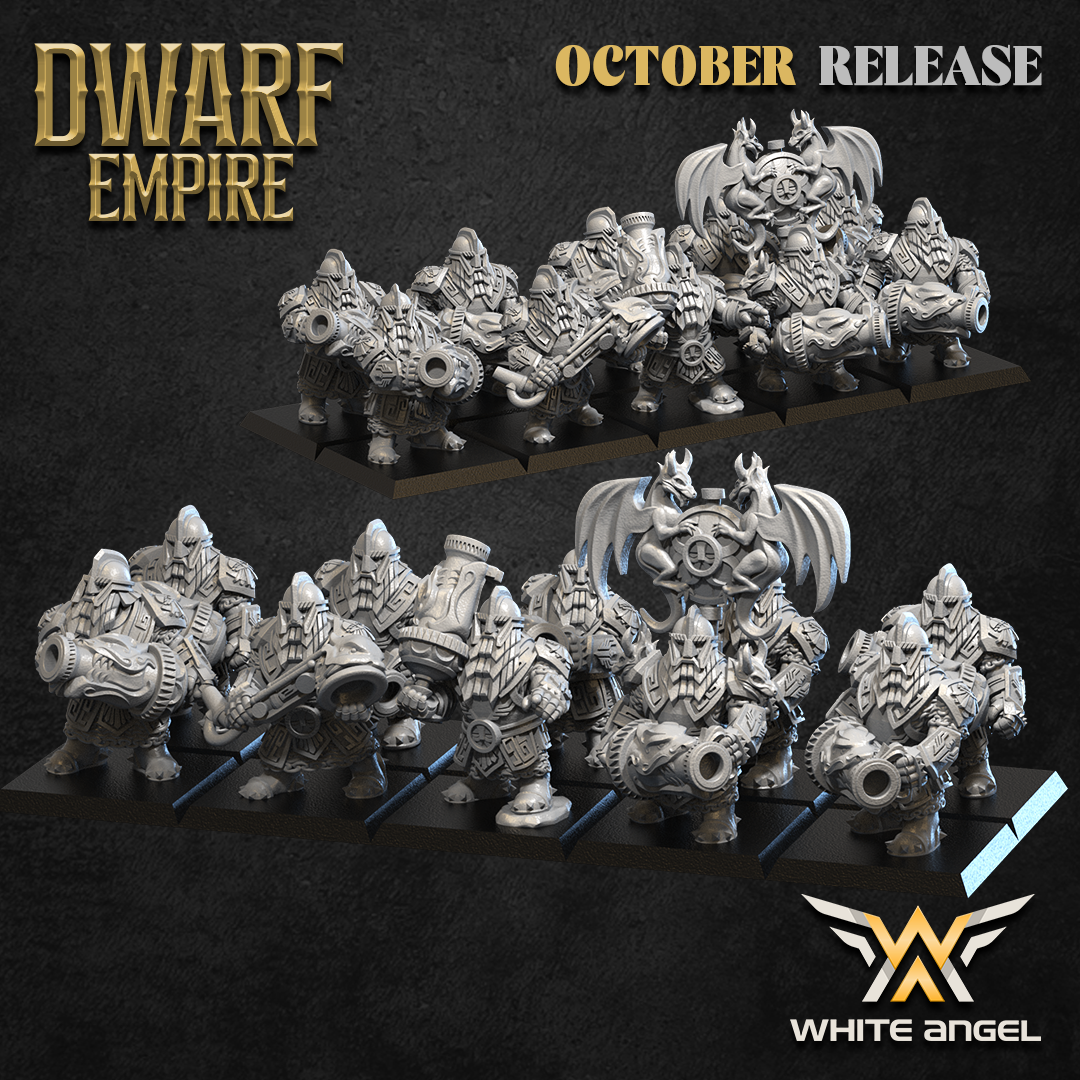 IRON GUN DRAGON - DWARF EMPIRE (OCTOBER 2024 RELEASE)